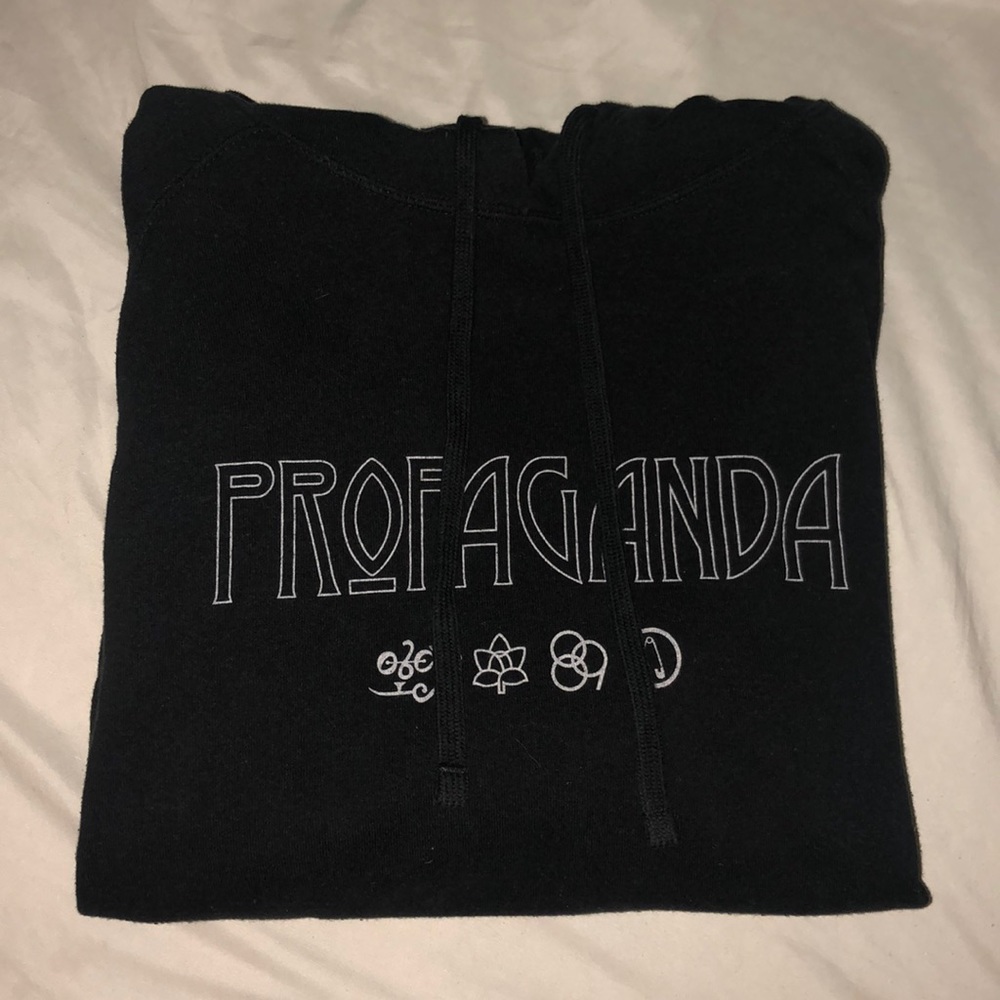 Black Obey Graphic Hoodie